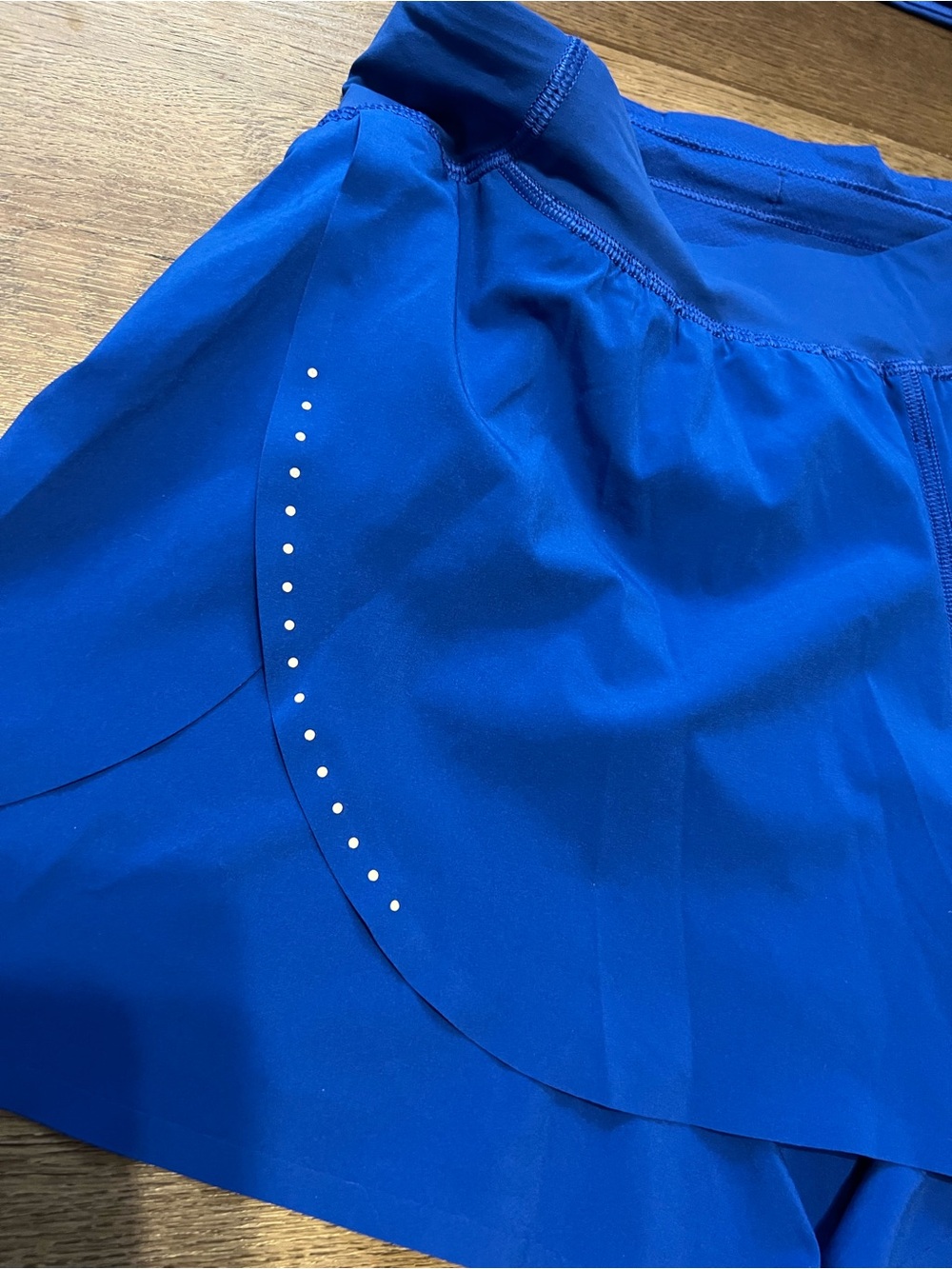 Lululemon Fast and Free shorts size small Cobalt Blue - Picture 2 of 3